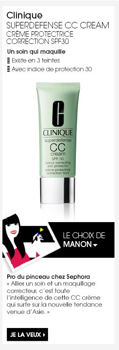 Clinique - Superdefense CC Cream - Cr&egrave;me Protectrice Correction SPF30