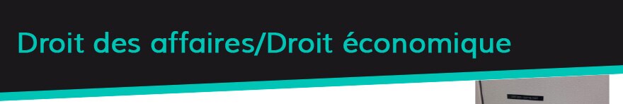 Droit des Affaires / Droit Économique