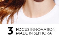 FOCUS INNOVATION MADE IN SEPHORA :  
Masques Colorful  