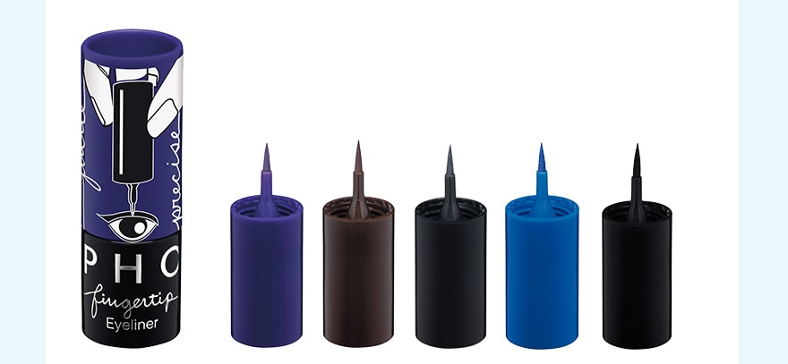 C’est du joli !Dans les idées qui nous facilitent la vie on demande celle-ci : cet eyeliner à enfiler au bout de son index pour assurer une ligne facile à faire et sans trembler. Le trait est vite (et bien) dessiné et la peur des loupés aussitôt oubliée.         Fingertip Eyeliner        6,95 €  / 2 ml  